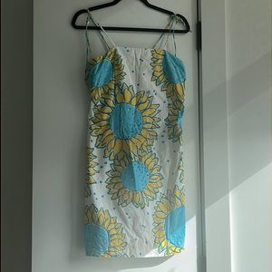 Lilly Pulitzer size 8 sunflower snooze dress